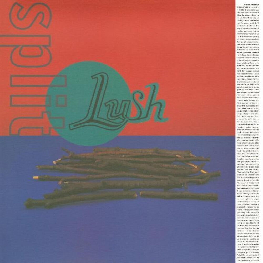the album cover for Lush - Split [Indie Exclusive Limited Edition Clear LP]