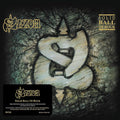 the album cover for Saxon - Solid Ball Of Rock