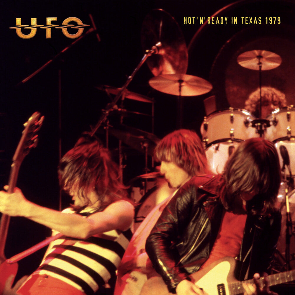 the album cover for UFO - Hot N' Ready In Texas 1979