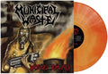 the album cover for Municipal Waste - Waste 'em All - Orange Swirl [Colored Vinyl] (Org)