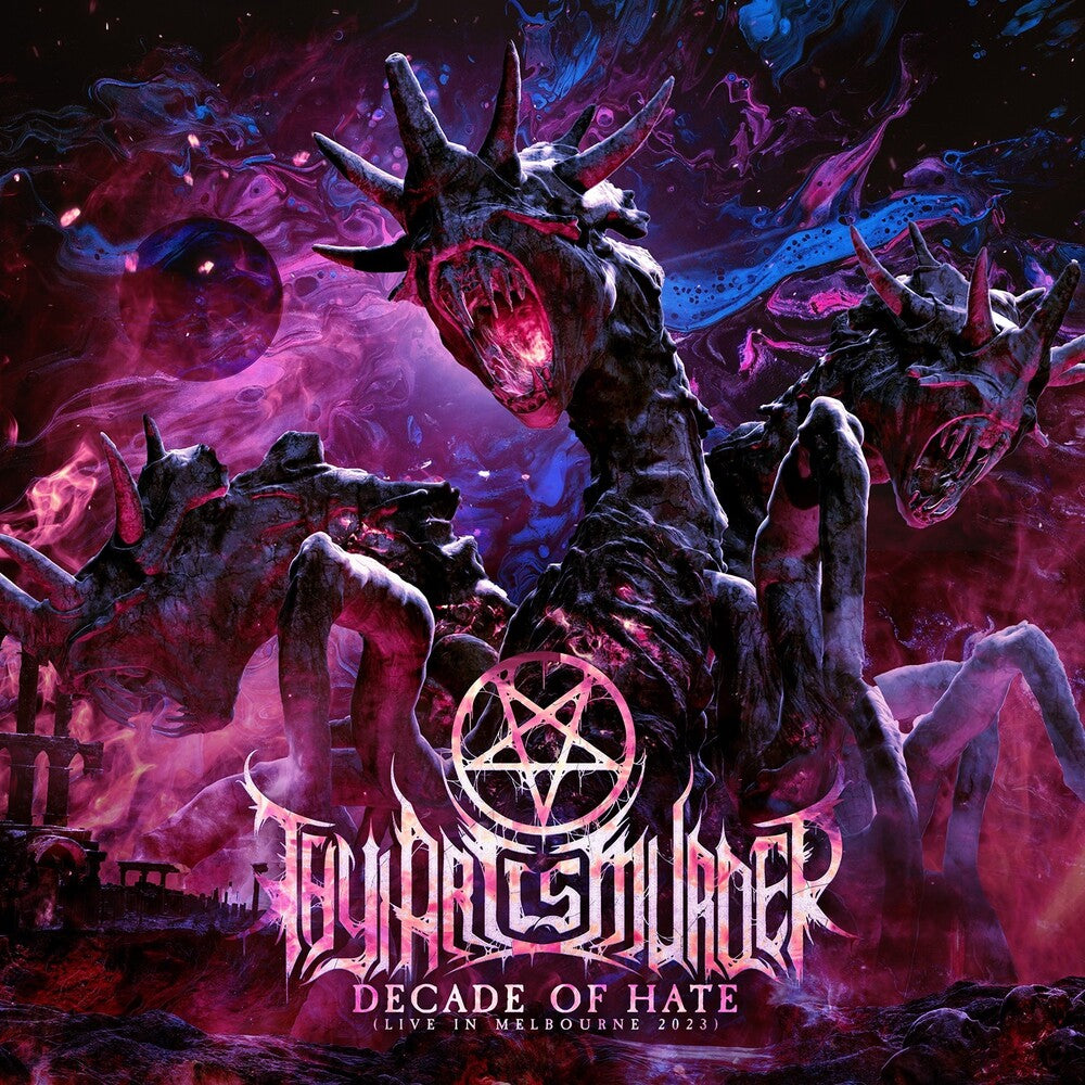 the album cover for Thy Art Is Murder - Decade Of Hate (Live In Melbourne 2023)