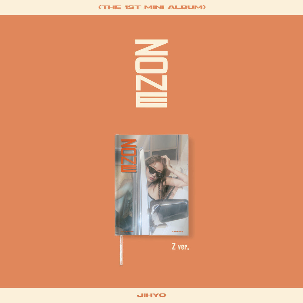 the album cover for JIHYO (TWICE) - ZONE [Z Ver.]
