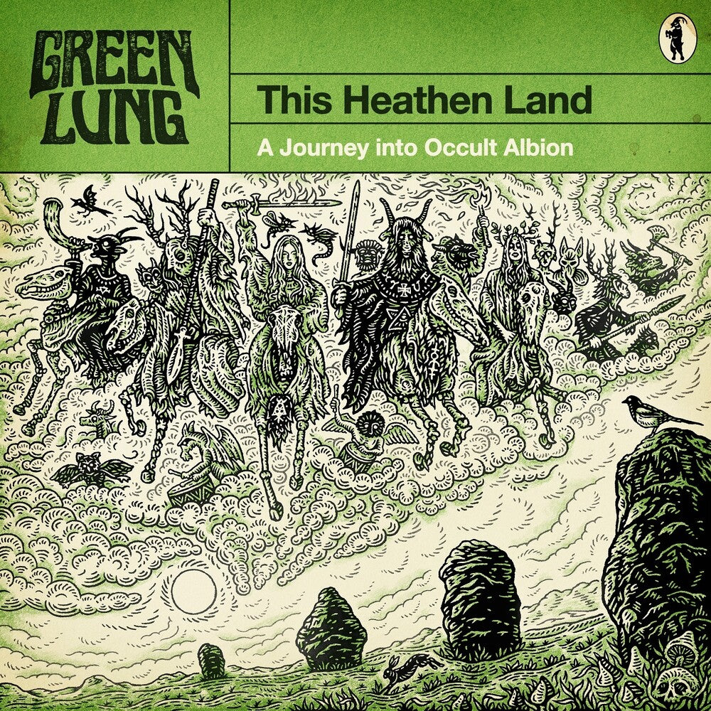 the album cover for Green Lung - This Heathen Land