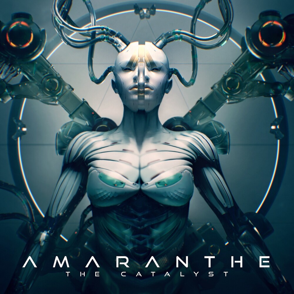 the album cover for Amaranthe - Catalyst