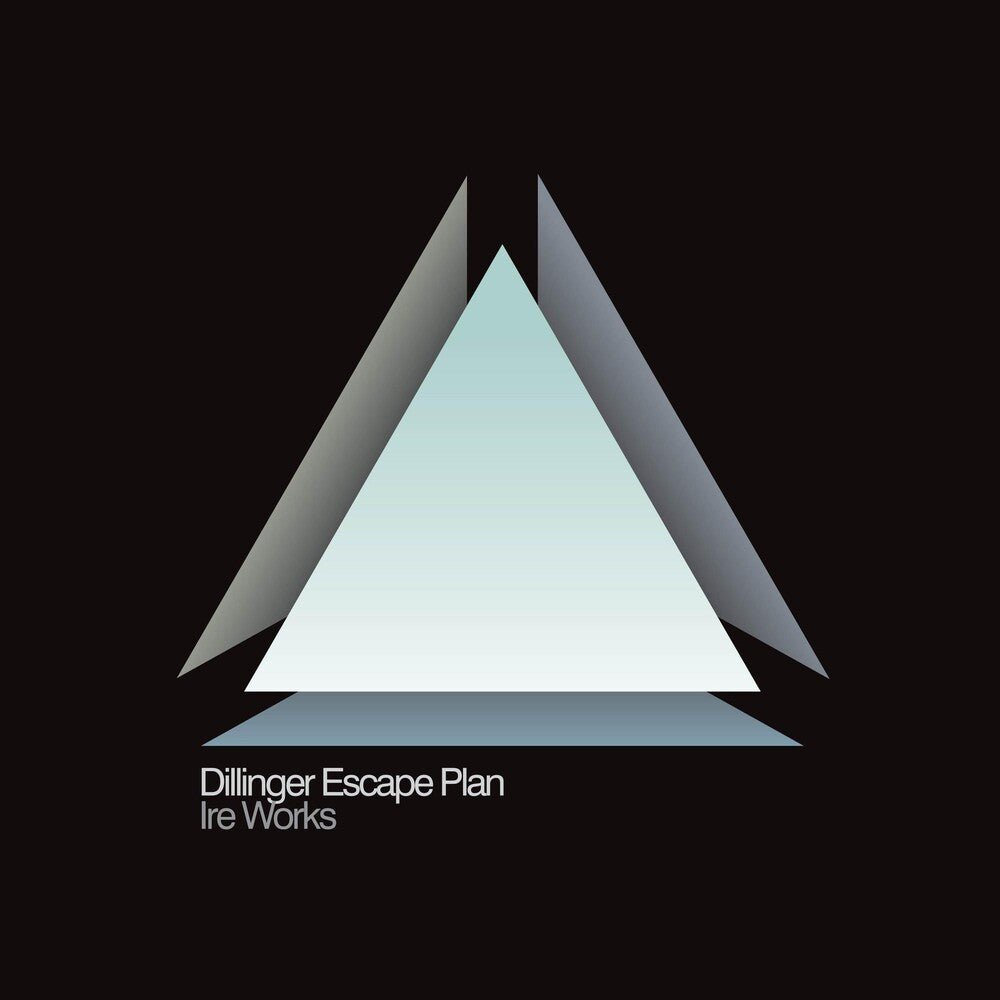 the album cover for The Dillinger Escape Plan - Ire Works (Blue) [Clear Vinyl]