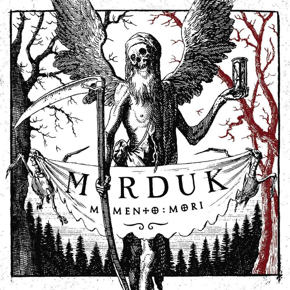 the album cover for Marduk - Memento Mori