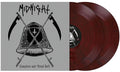 the album cover for Midnight - Complete & Total Hell (Blk) [Colored Vinyl] (Red)