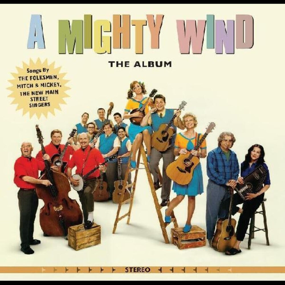 the album cover for Mighty Wind--The Album / Various (Colv) (Grn) - Mighty Wind--The Album / Various [Colored Vinyl] (Grn)