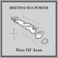 the album cover for British Sea Power - Man Of Aran (Blue) [Colored Vinyl] (Ylw)