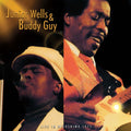 the album cover for Junior Wells  / Guy,Buddy - Live In Hiroshima 1975