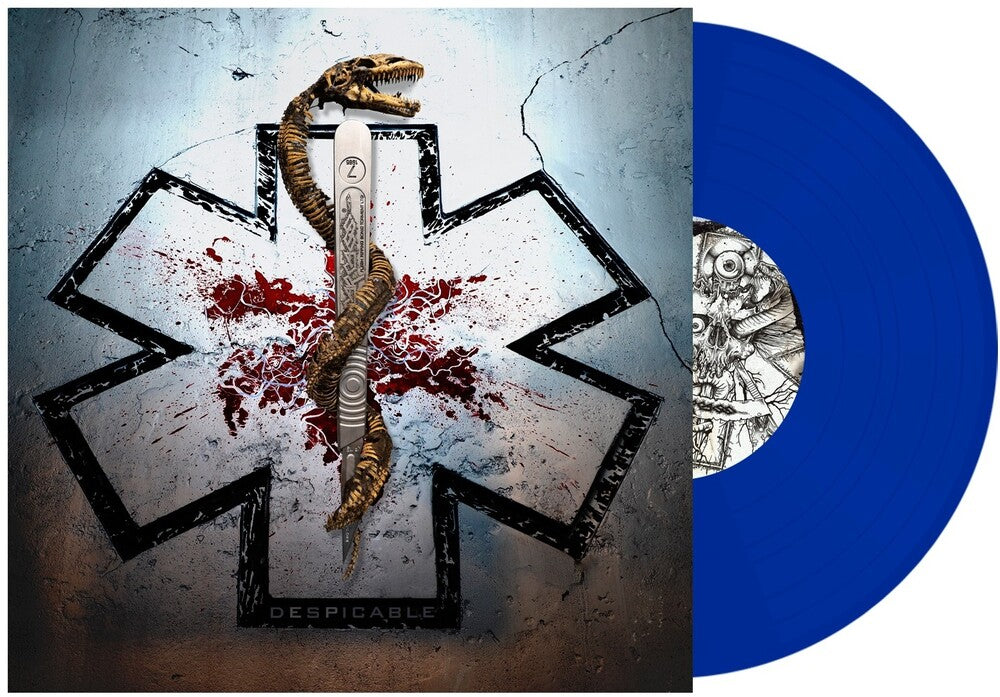 the album cover for Carcass - Despicable [Indie Exclusive] (10in) (Blue) [Colored Vinyl]