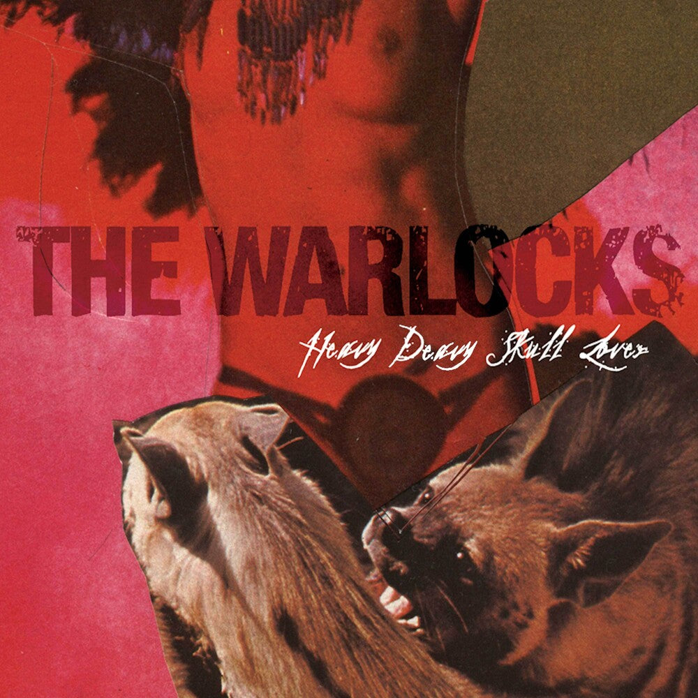 the album cover for Warlocks - Heavy Deavy Skull Lover