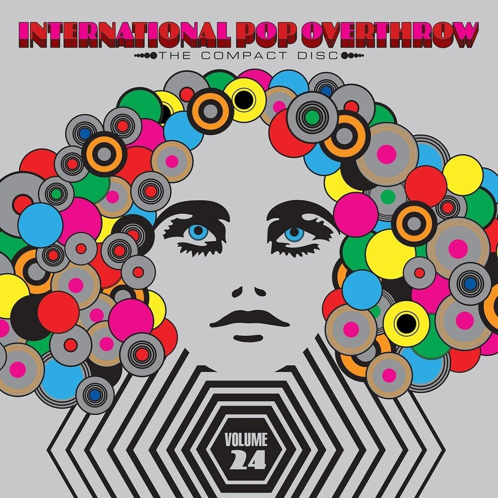 the album cover for International Pop Overthrow: Vol 24 / Var - International Pop Overthrow: Vol 24 / Var