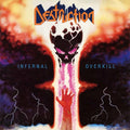 the album cover for Destruction - Infernal Overkill - Golden [Colored Vinyl] (Gol)