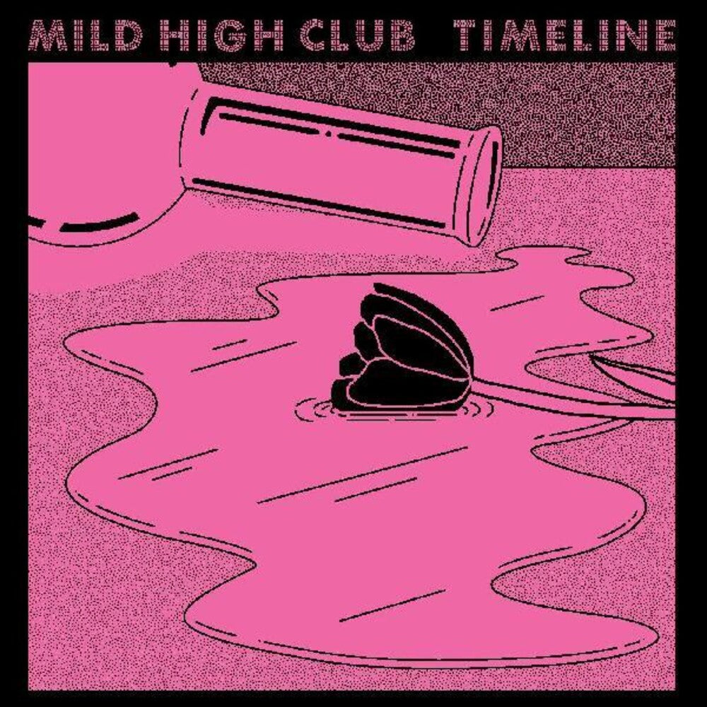 the album cover for Mild High Club - Timeline (Blk) (Blue) [Colored Vinyl] (Pnk) (Wht) (Spla)