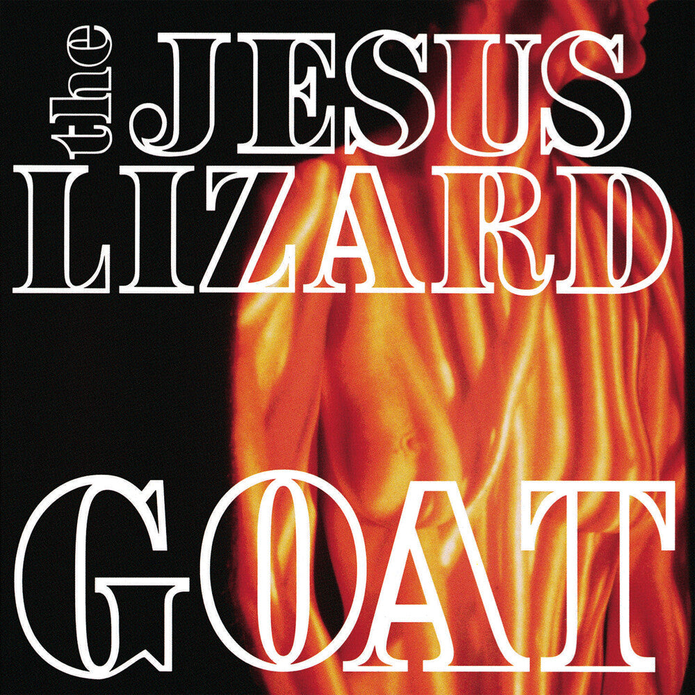 the album cover for Jesus Lizard - Goat - White [180 Gram] [Remastered] [Reissue]