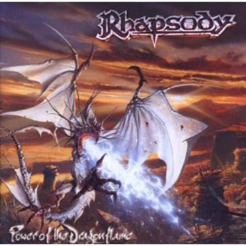 the album cover for Rhapsody - Power of the Dragonflame