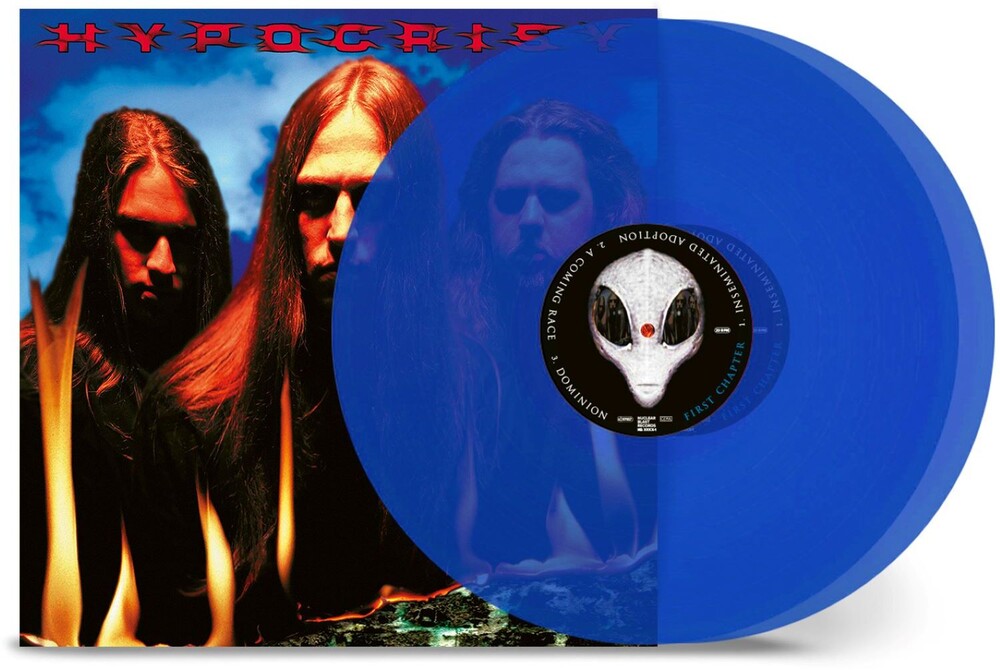 the album cover for Hypocrisy - The Final Chapter: Reissue 2023 [Indie Exclusive Limited Edition Transparent Blue 2LP]