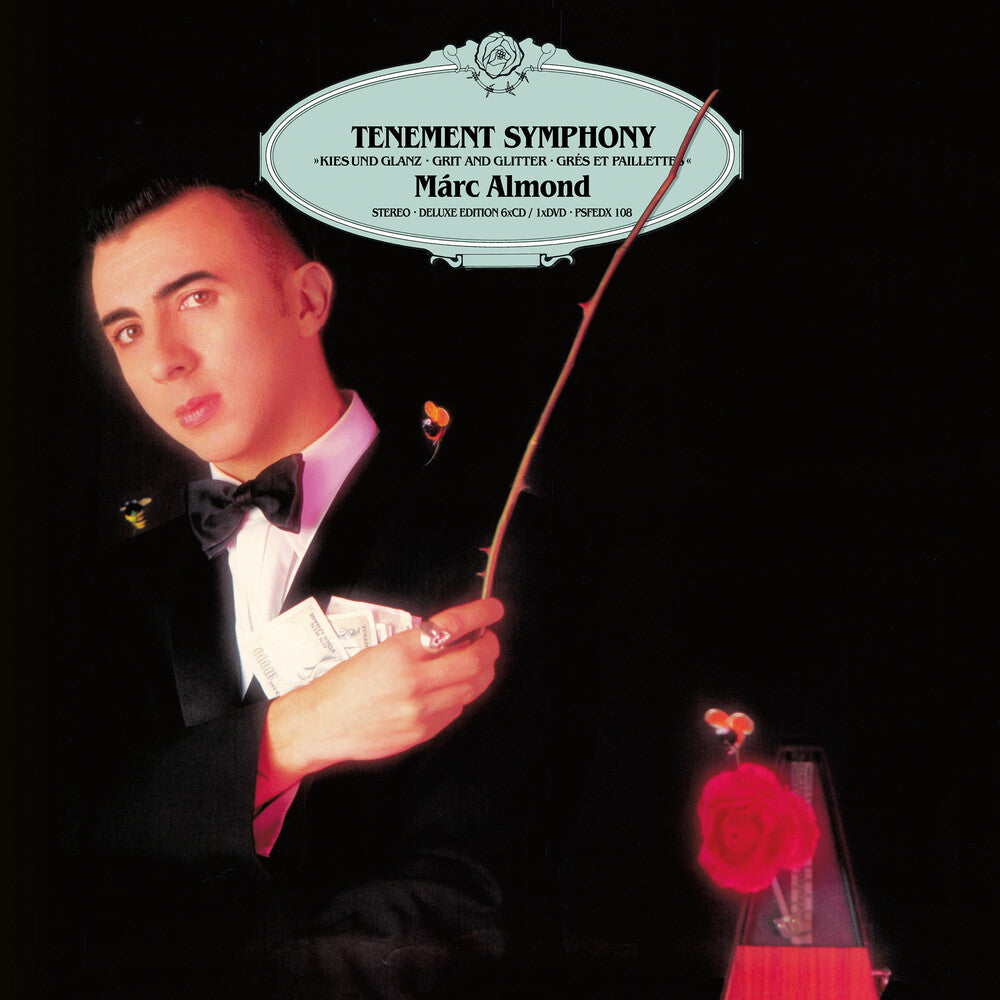 the album cover for Marc Almond - Tenement Symphony (Blue) [Clear Vinyl] (Uk)