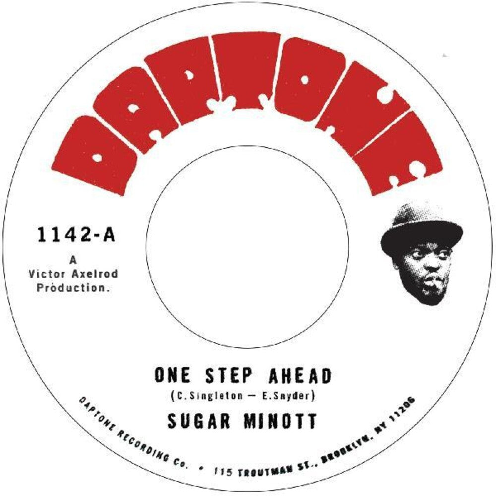the album cover for Sugar Minott - One Step / Instrumental