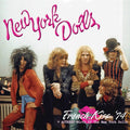 the album cover for New York Dolls - French Kiss '74 (Blk) [Colored Vinyl] (Pnk) (Spla)