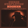 the album cover for Chris Stapleton - Higher [Indie Exclusive Limited Edition Bone 2LP]