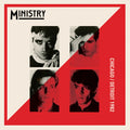 the album cover for Ministry - Chicago/Detroit 1982 - Red Marble [Colored Vinyl] (Red)
