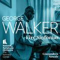 the album cover for National Symphony Orchestra - George Walker: Five Sinfonias
