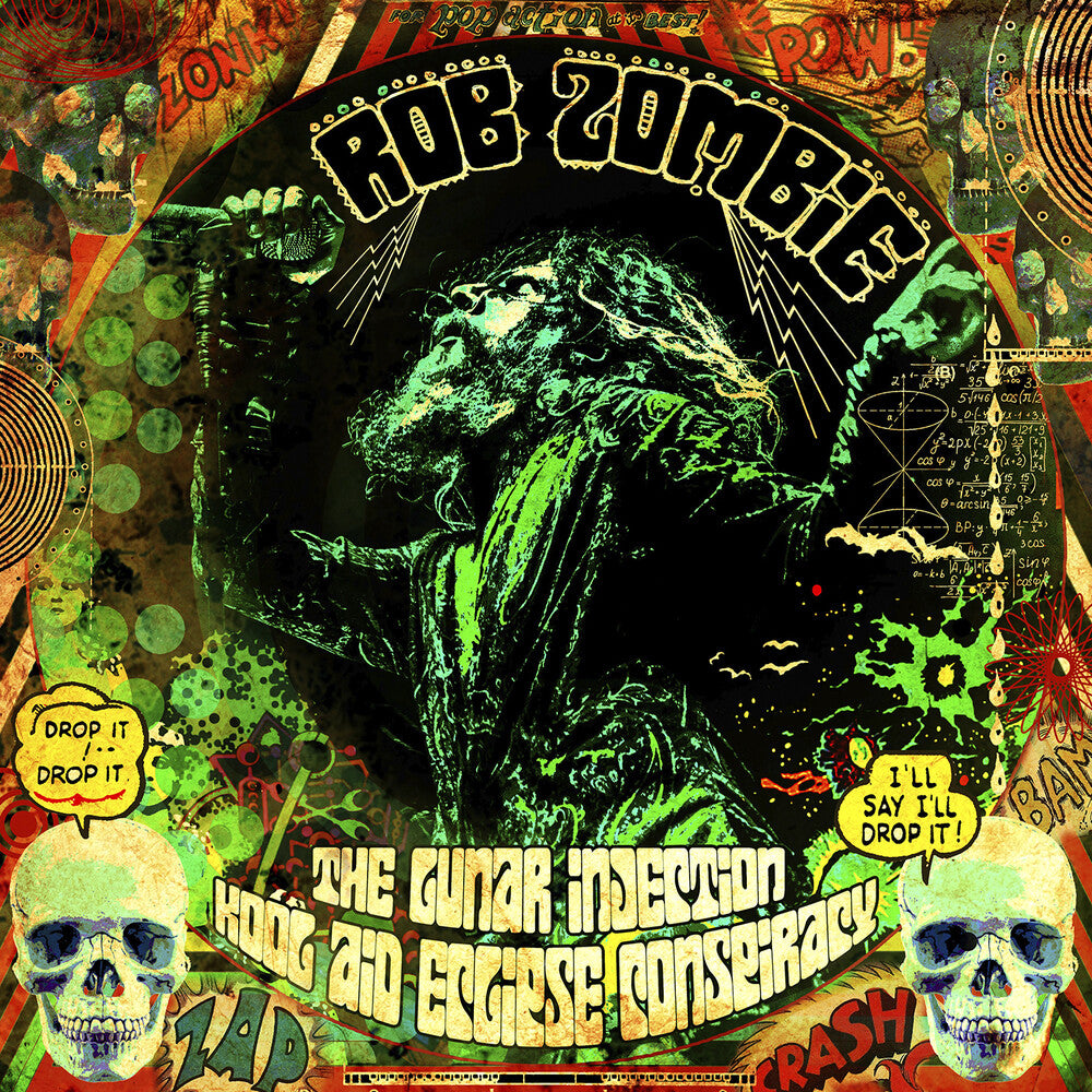 the album cover for Rob Zombie - Lunar Injection Kool Aid Eclipse Conspiracy [RSD Black Friday 2023]