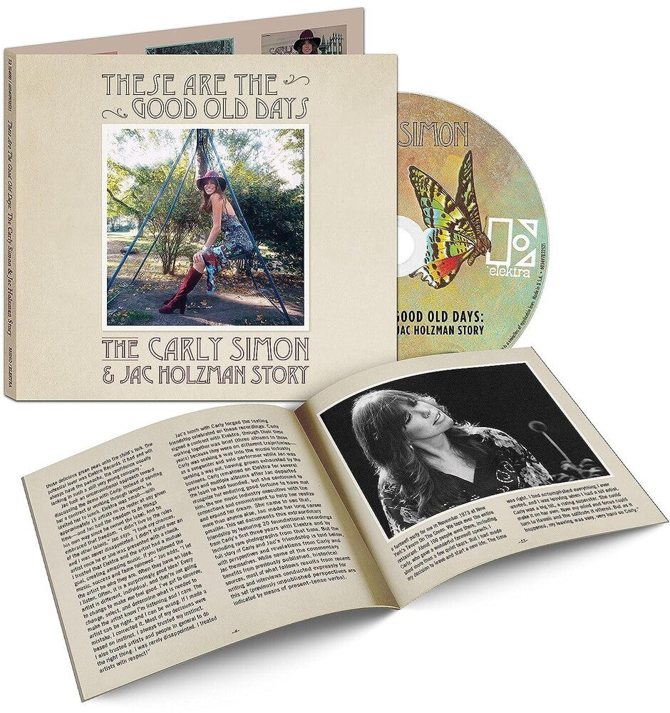 the album cover for Carly Simon - These Are The Good Old Days: The Carly Simon &