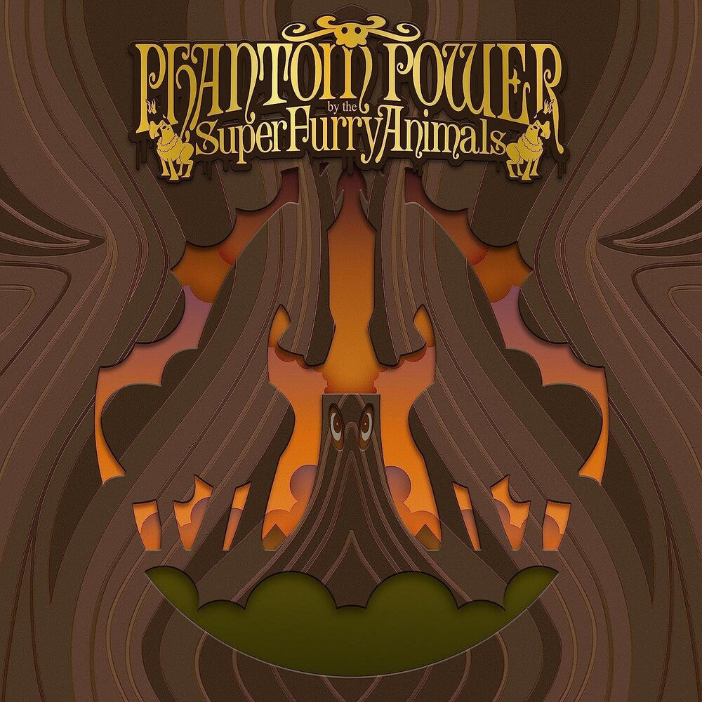 the album cover for Super Furry Animals - Phantom Power