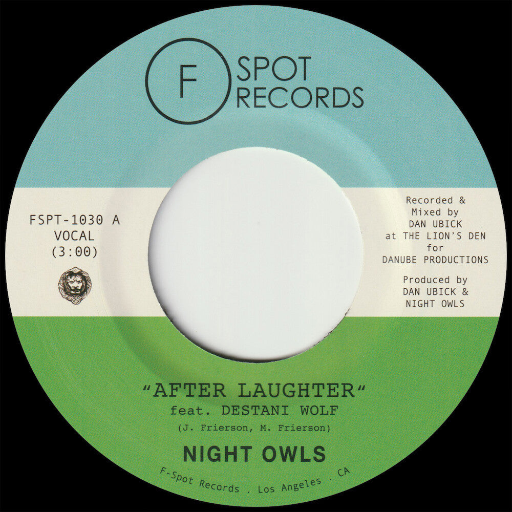 the album cover for Night Owls - After Laughter / Didn't I