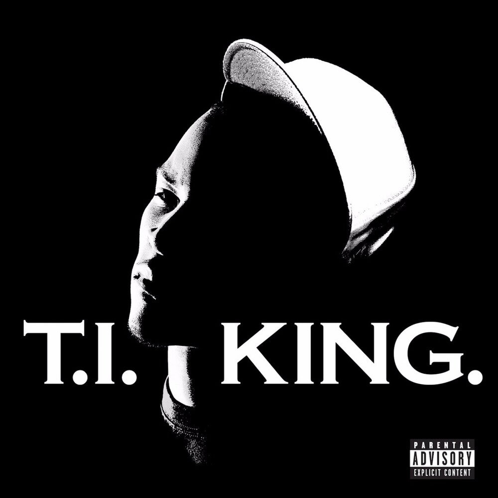 the album cover for T.I. - King (Blk) [Colored Vinyl] [180 Gram] (Wht)