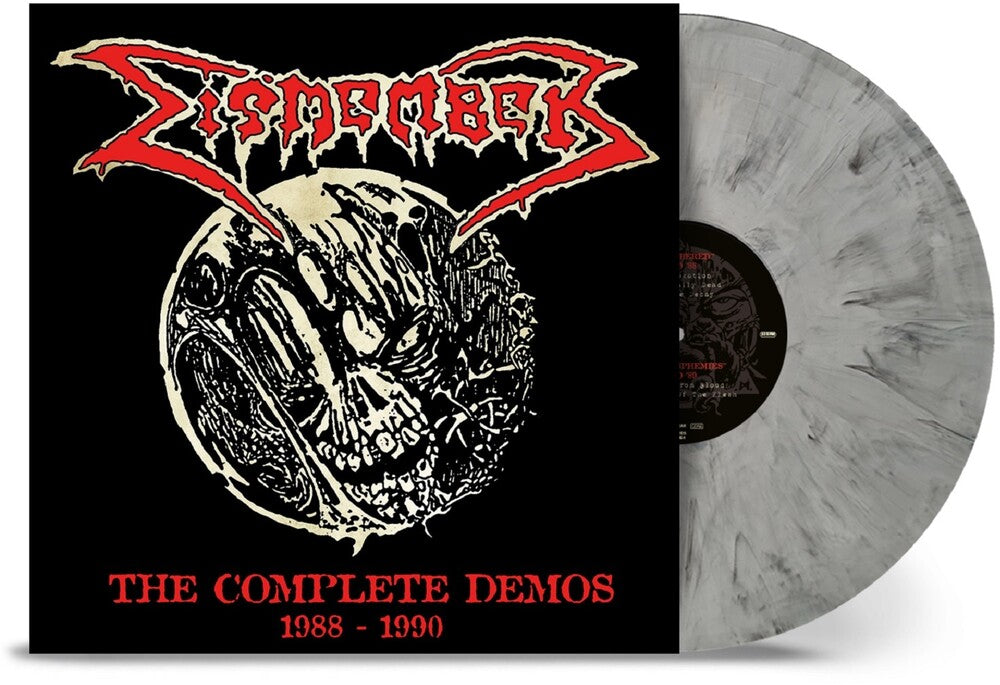 the album cover for Dismember - Complete Demos 1988-1990 [Indie Exclusive] Gray Marble [Colored Vinyl]