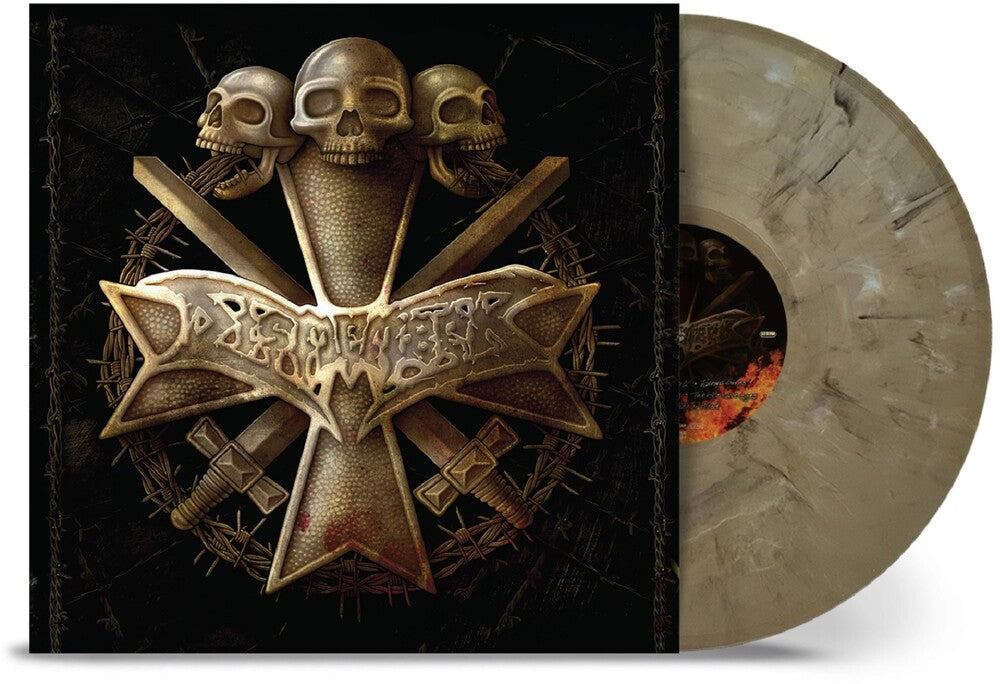 the album cover for Dismember - Dismember [Indie Exclusive] Gold Marble [Colored Vinyl] (Gol) [Indie Exclusive]