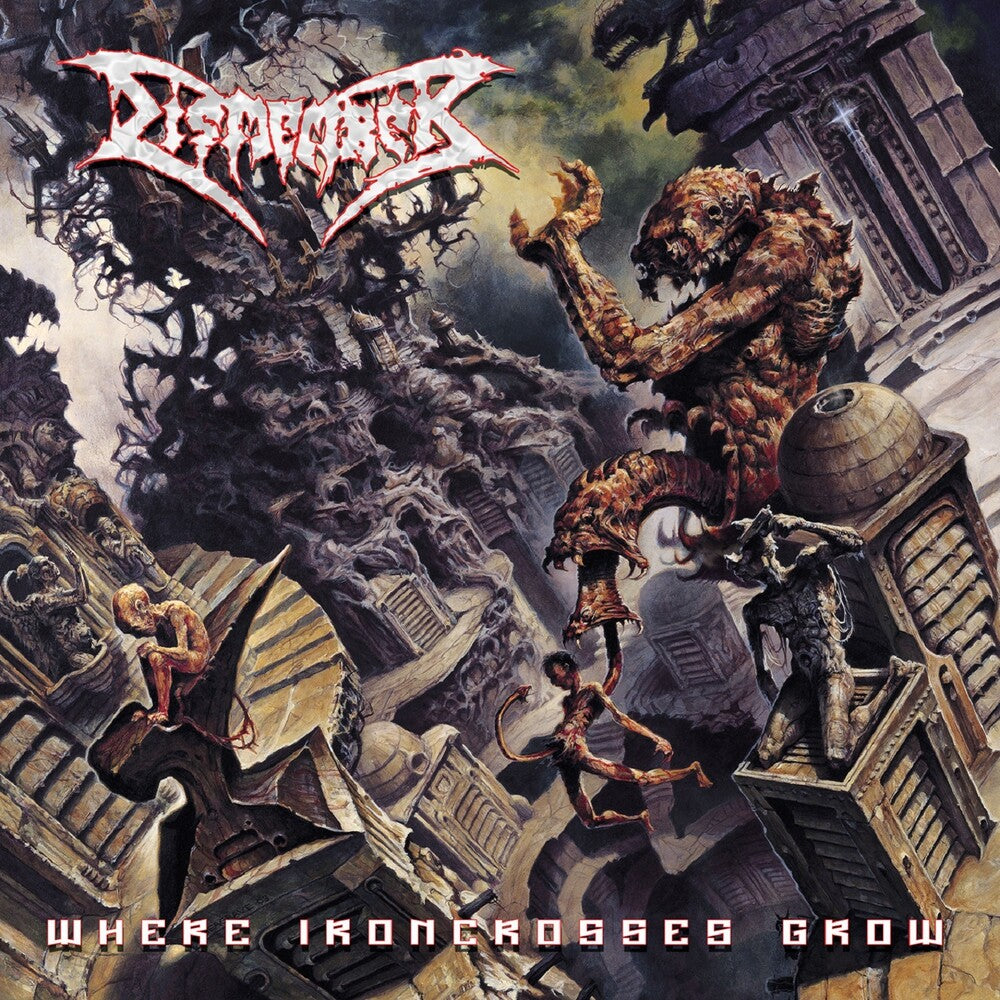 the album cover for Dismember - Where Ironcrosses Grow [Reissue]