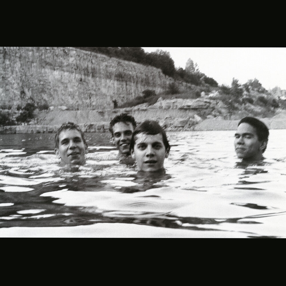 the album cover for Slint - Spiderland - Dark Blue (Blue) [Colored Vinyl] [180 Gram]