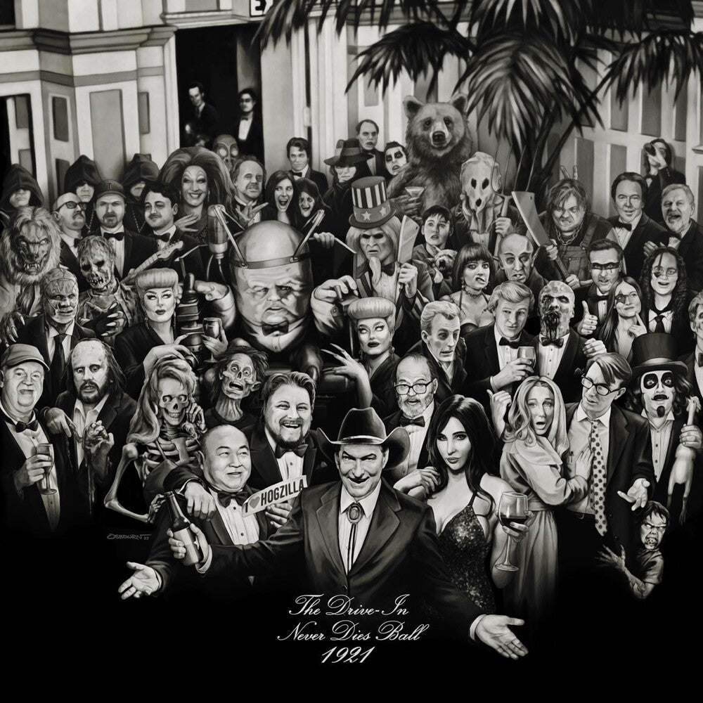 the album cover for John Brennan  (Blk) (Colv) (Wht) - Drive-In Will Never Die: Music From The Last - Ost