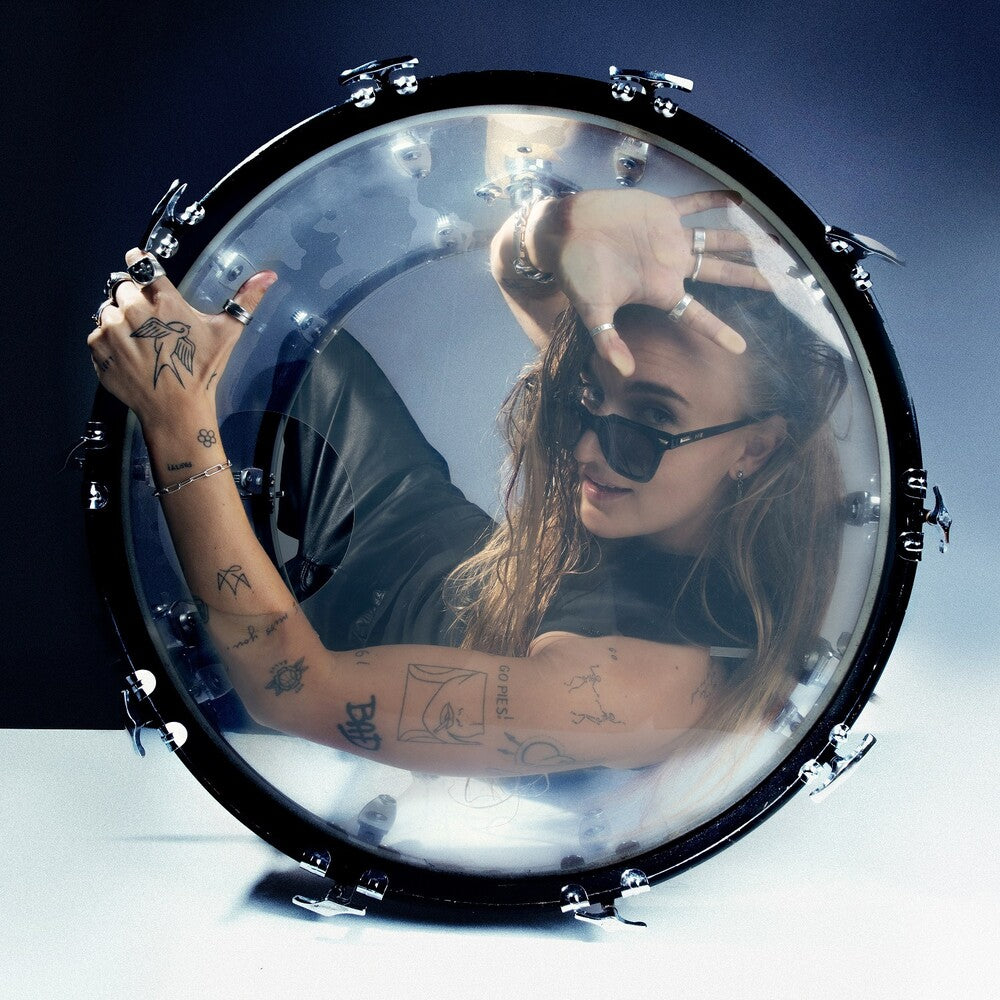 the album cover for G Flip - DRUMMER