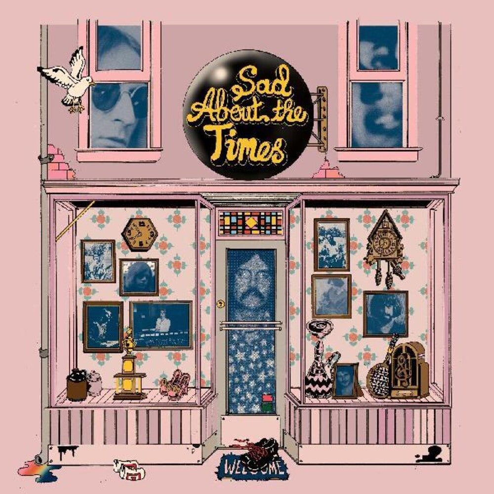 the album cover for Sad About The Times / Various (Colv) (Pnk) (Dlcd) - Sad About The Times / Various [Colored Vinyl] (Pnk) [Download Included]
