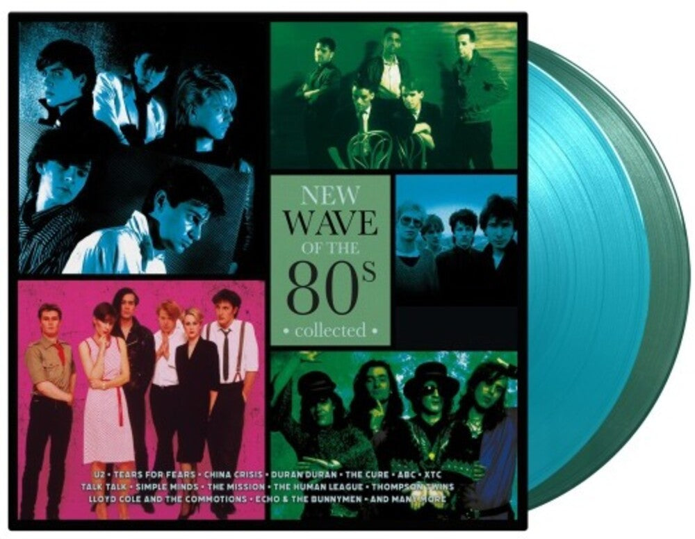 the album cover for New Wave Of The 80's Collected / Various - New Wave Of The 80's Collected / Various [Colored Vinyl]