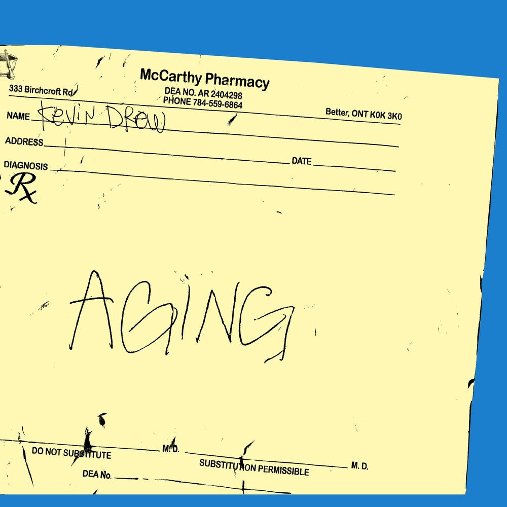 the album cover for Kevin Drew - Aging