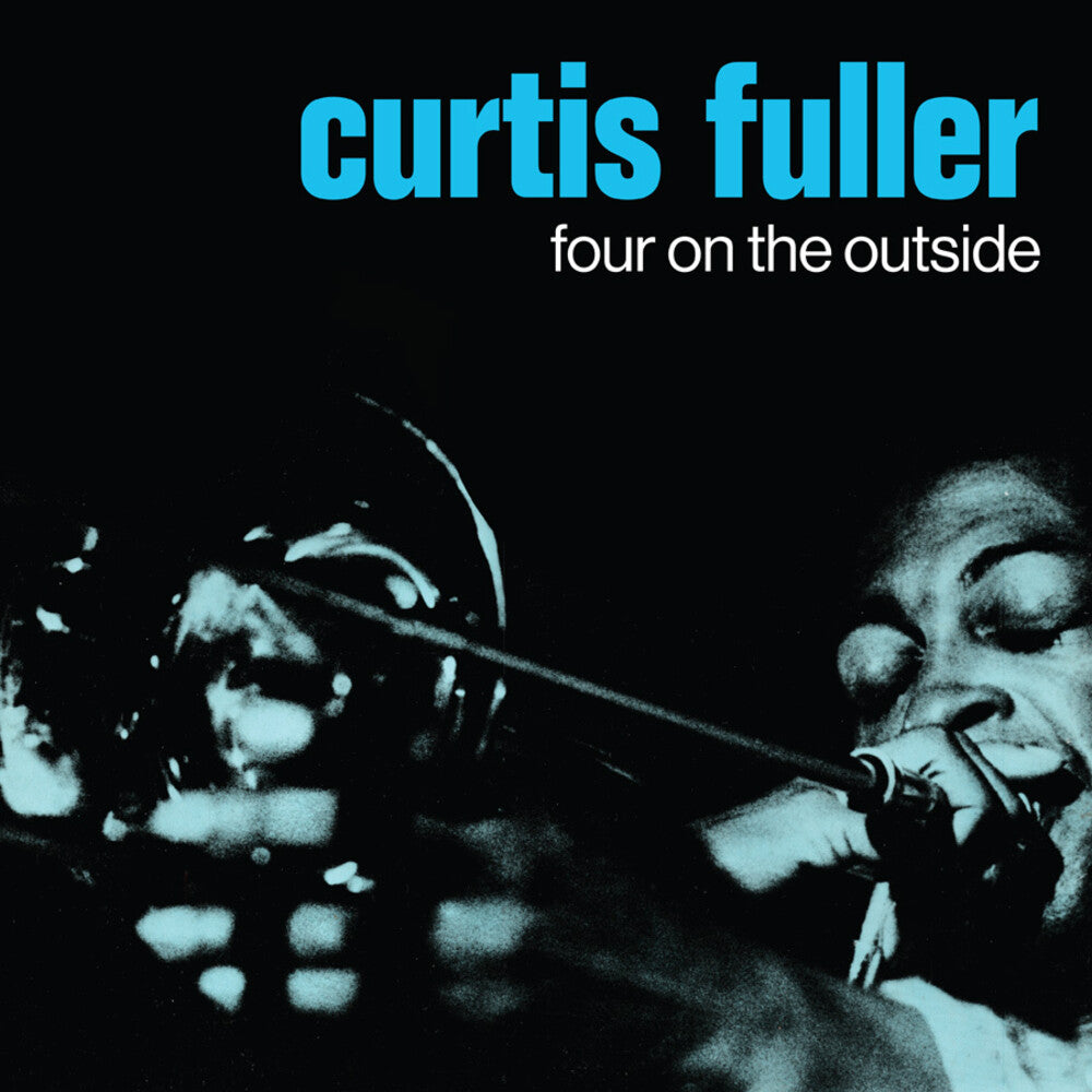 the album cover for Curtis Fuller - Four On The Outside [Clear Vinyl] [Limited Edition] [180 Gram] [Reissue]