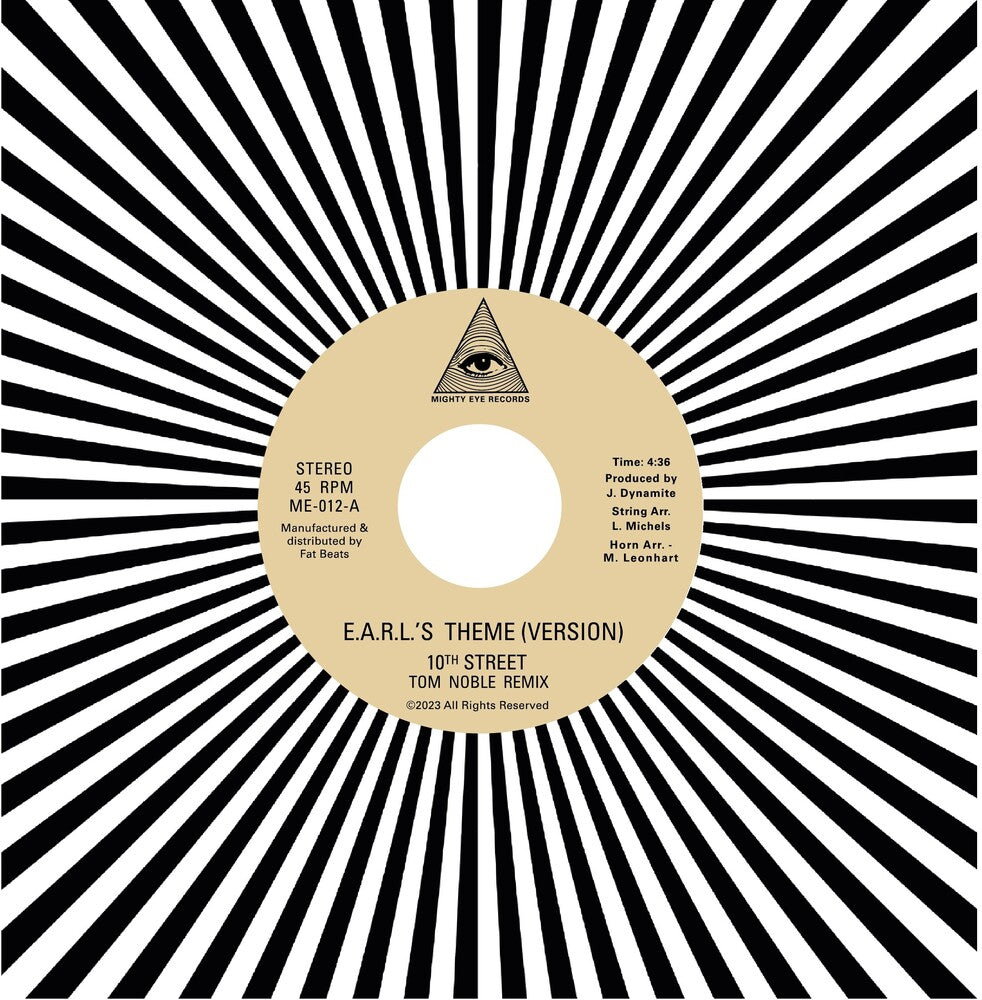 the album cover for 10th Street - E.A.R.L.'s Theme