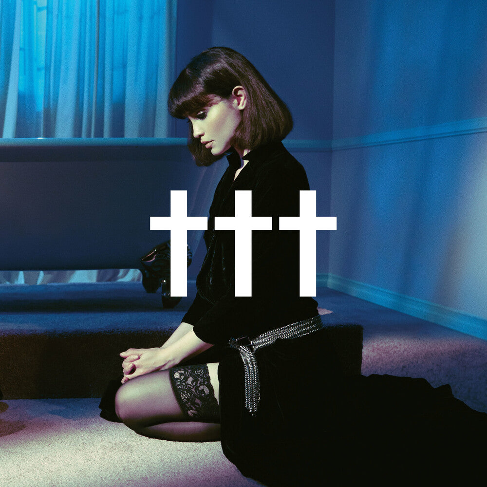 the album cover for +++ (Crosses) - Goodnight, God Bless, I Love U, Delete. [2LP]