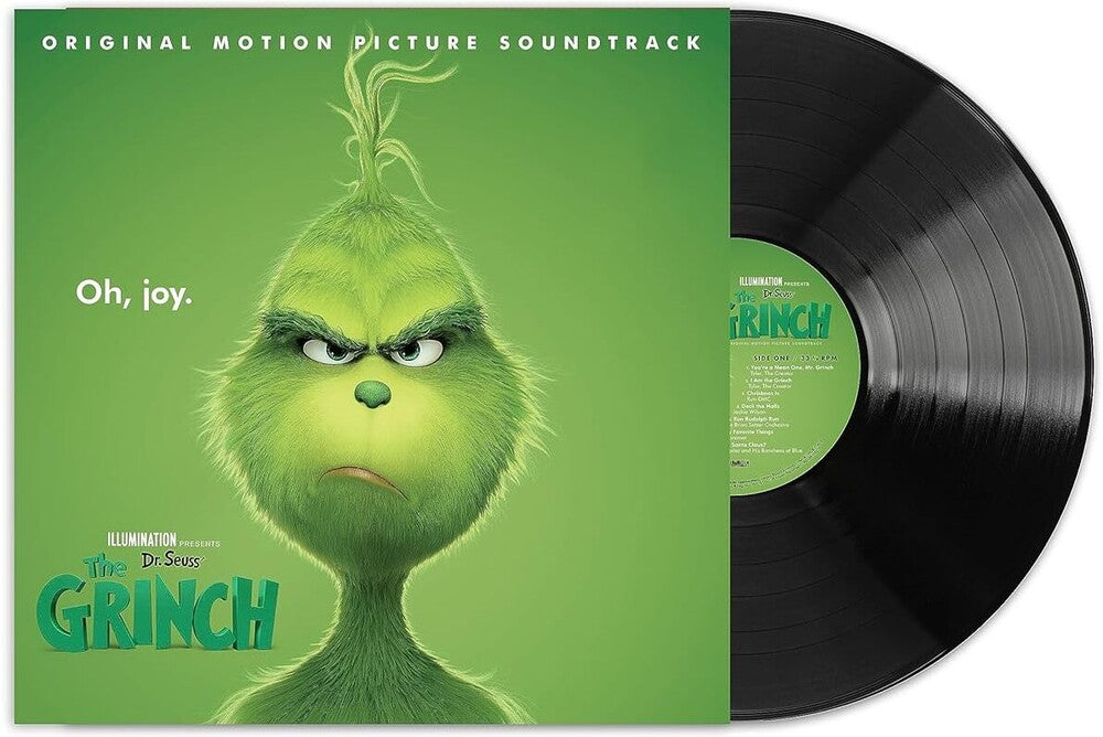 the album cover for Various Artists - Dr. Seuss' The Grinch (Original Motion Picture Soundtrack) [LP]