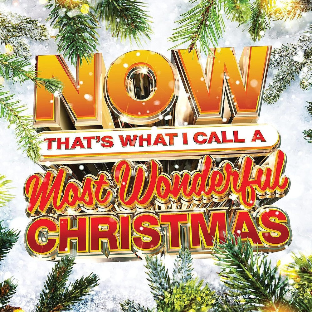 the album cover for Now That's What I Call Music! - Now That's What I Call A Most Wonderful Christmas
