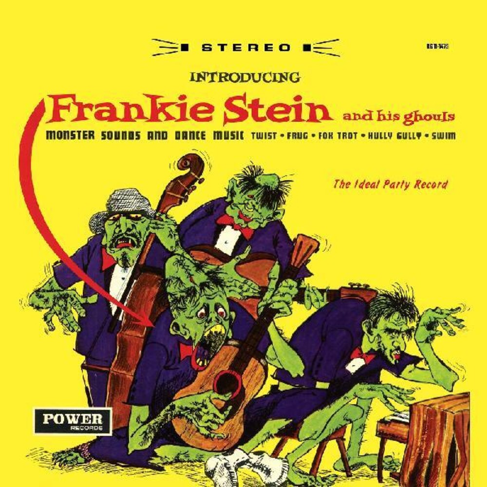 the album cover for Frankie Stein  & His Ghouls - Shock Terror Fear [Colored Vinyl] (Grn) [Limited Edition]