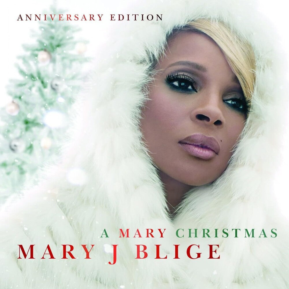 the album cover for Mary Blige  J - Mary Christmas (Anniversary Edition) (Aniv)