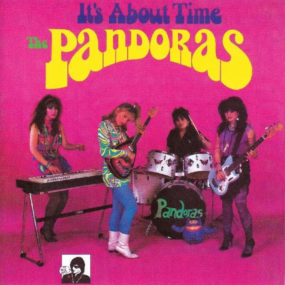 the album cover for Pandoras - It's About Time [Clear Vinyl] (Purp)